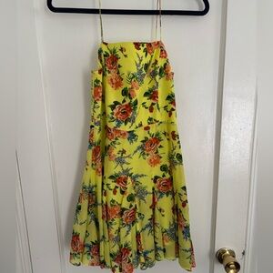 Alice + Olivia Vibrant Floral Dress